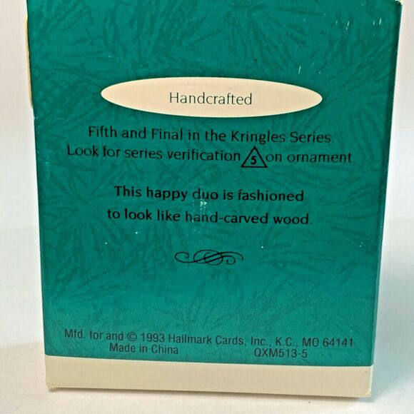 Hallmark Miniature Ornament Kringle's Series #5 - Picture 3 of 7